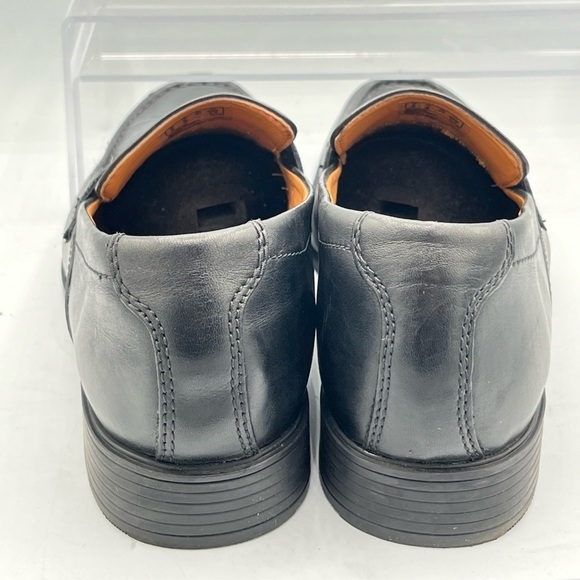 Clarks Collection Comfort Men's US 9M Black Slip On Dress Penny Loafer - Picture 5 of 10